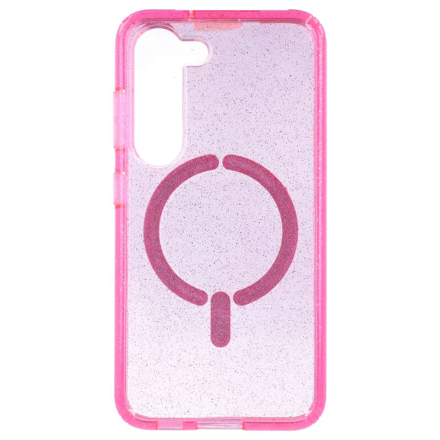 Coque Pailletée Compatible MagSafe pour Samsung Galaxy S23