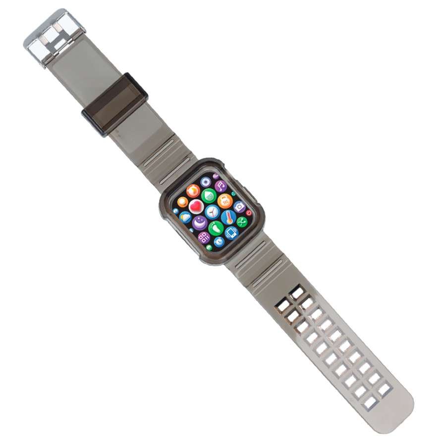 Bracelet de montre Bumper compatible avec Apple Watch pour Apple Watch 38 mm