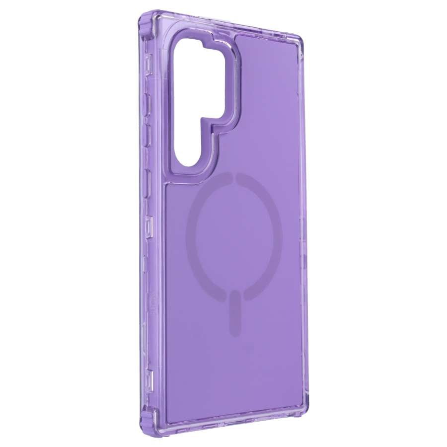 Coque Bumper 3 en 1 Compatible MagSafe pour Samsung Galaxy S22 Ultra