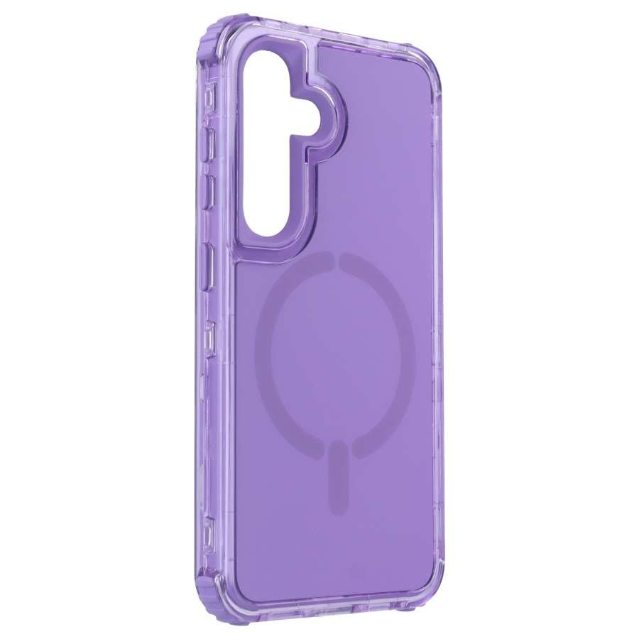 Coque Bumper 3 en 1 Compatible MagSafe pour Samsung Galaxy S24 Plus