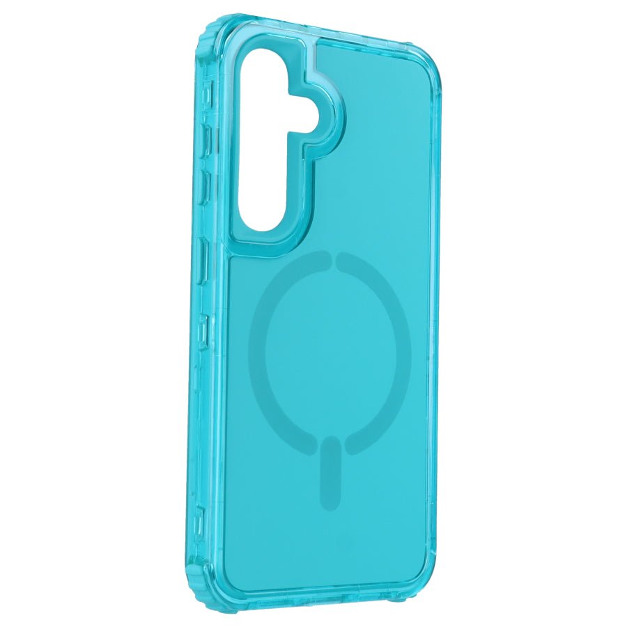 Coque Bumper 3 en 1 Compatible MagSafe pour Samsung Galaxy S24 Plus