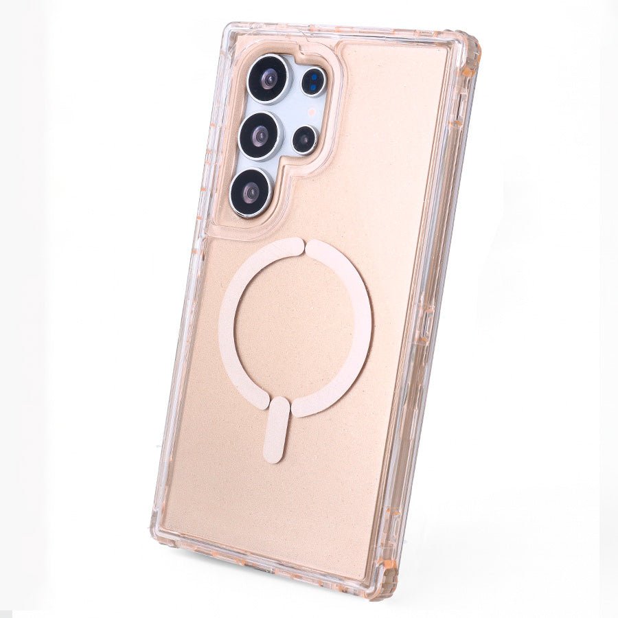 Coque Bumper 3 en 1 Compatible MagSafe pour Samsung Galaxy S23 Ultra