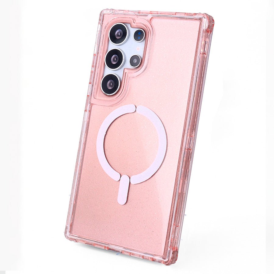 Housse Bumper 3 en 1 Compatible MagSafe pour Samsung Galaxy S24 Ultra