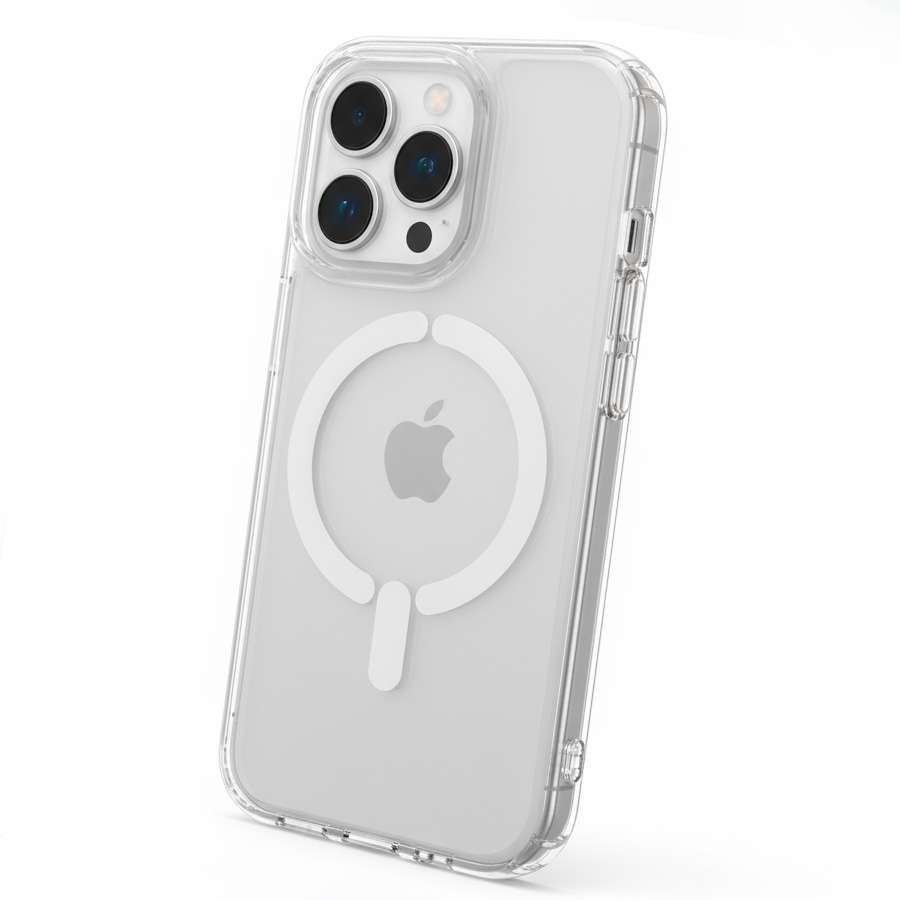 Coque Transparente Anti-Jaunissement Compatible MagSafe pour iPhone 14 Pro