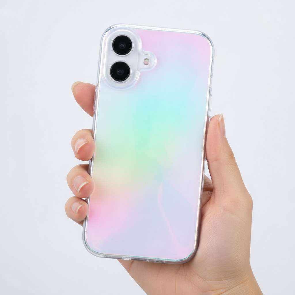 Coque Irisée Multicolore pour iPhone 16