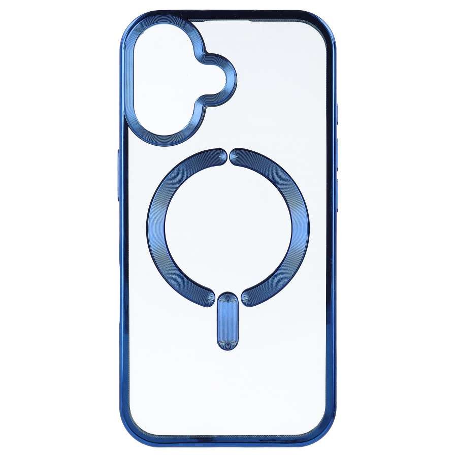 Coque Iron Logo compatible MagSafe pour iPhone 16