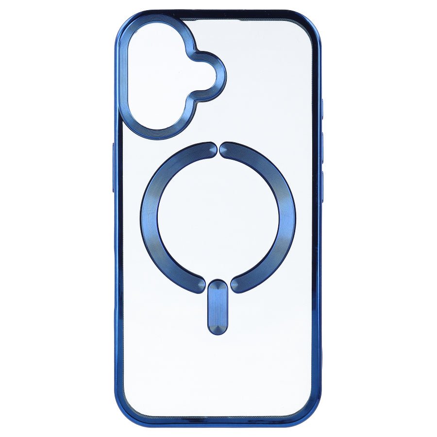 Coque Iron Logo compatible MagSafe pour iPhone 16