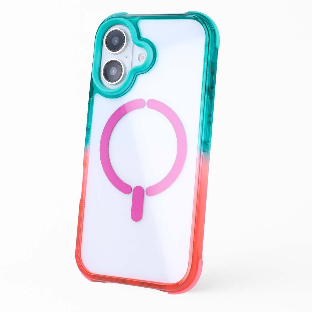 Coque Bumper Renforcée Dégradée compatible MagSafe pour iPhone 16