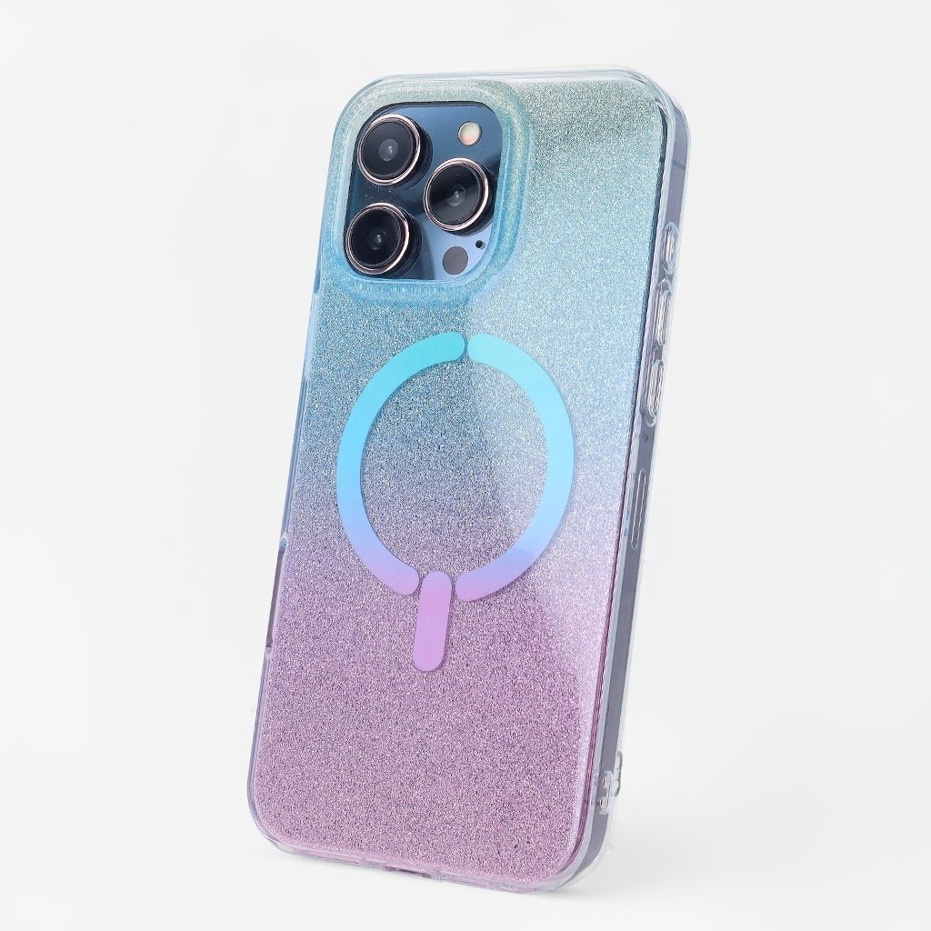 Coque Anneau Pailletée Compatible Magsafe pour iPhone 16 Pro