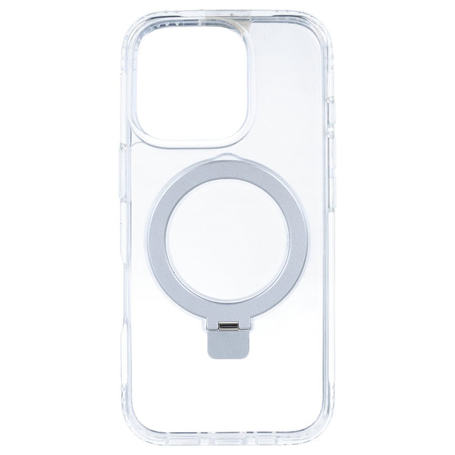 Coque Transparente Compatible MagSafe Ring pour iPhone 16 Pro