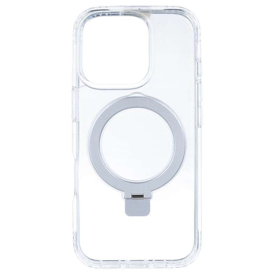 Coque Transparente Compatible MagSafe Ring pour iPhone 16 Pro