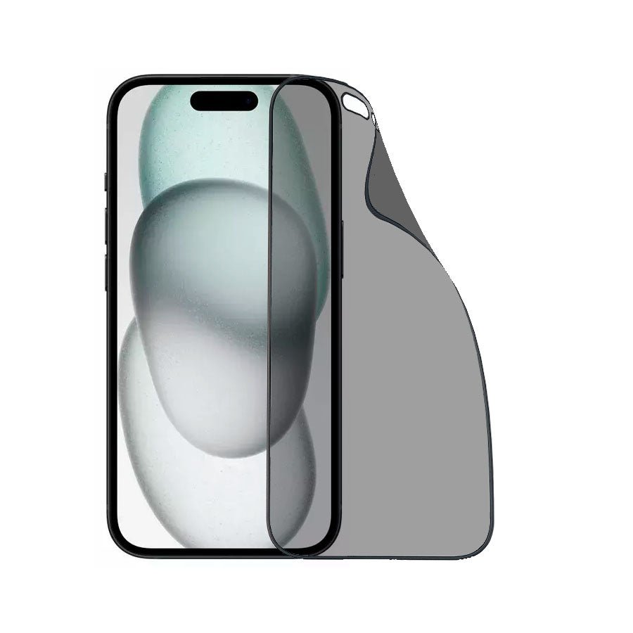 Verre Trempé Incassable Anti-Espion pour iPhone 16 Pro