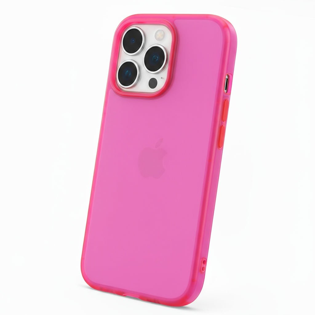 Coque en silicone couleur pour iPhone 16 Pro Max