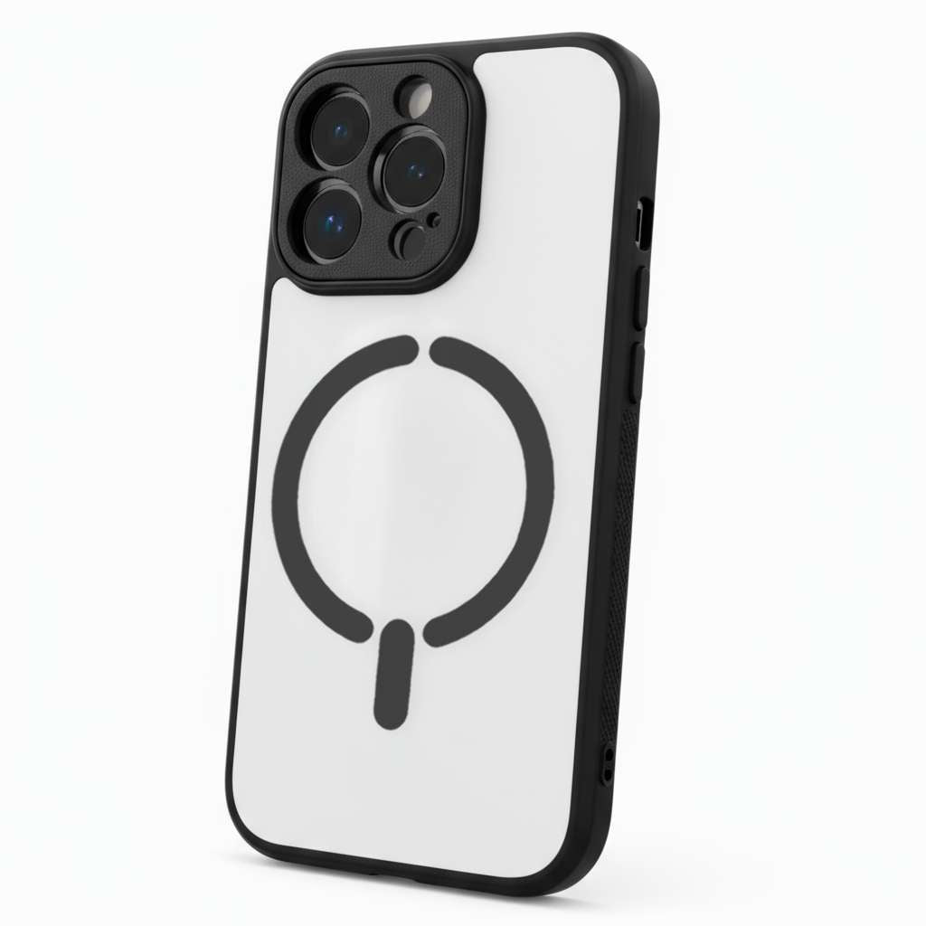 Coque Bumper Compatible Magsafe avec Protection Caméra pour iPhone 16 Pro Max