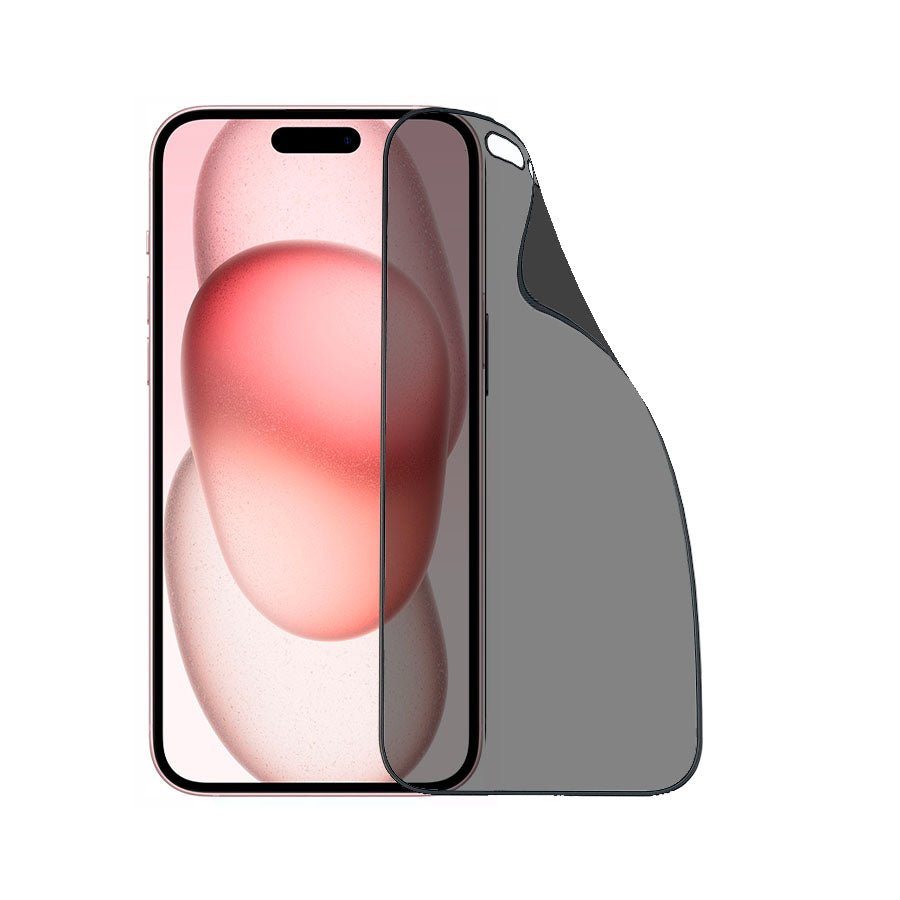 Verre trempé incassable anti-espion pour iPhone 16 Pro Max