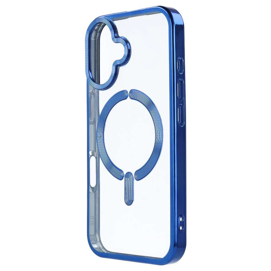 Coque Iron Logo compatible MagSafe pour iPhone 16 Plus