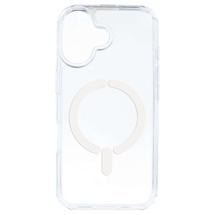Coque transparente compatible MagSafe pour iPhone 16 Plus