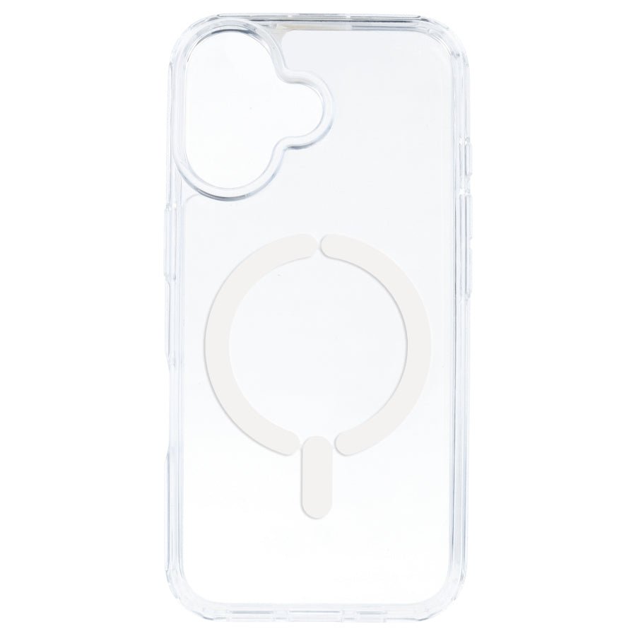 Coque transparente compatible MagSafe pour iPhone 16 Plus