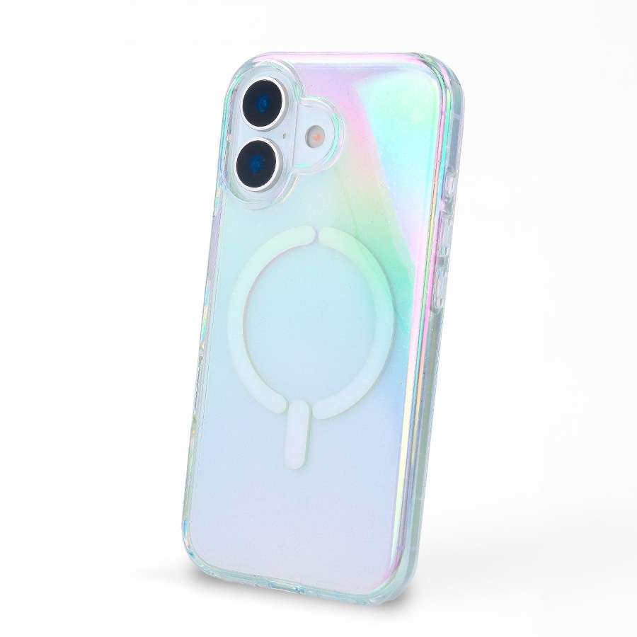 Coque à paillettes compatible MagSafe pour iPhone 16 Plus