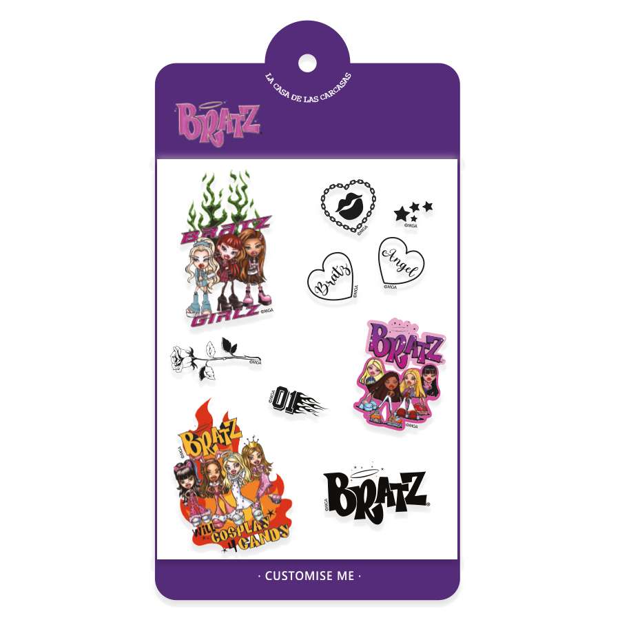 Autocollants sous licence - Personnalisez vos appareils - Bratz