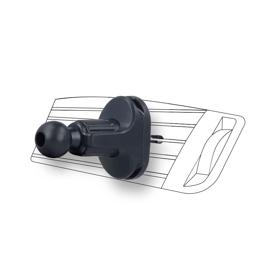 Support de Base de Voiture pour Mobile - Ventilateur de Voiture
