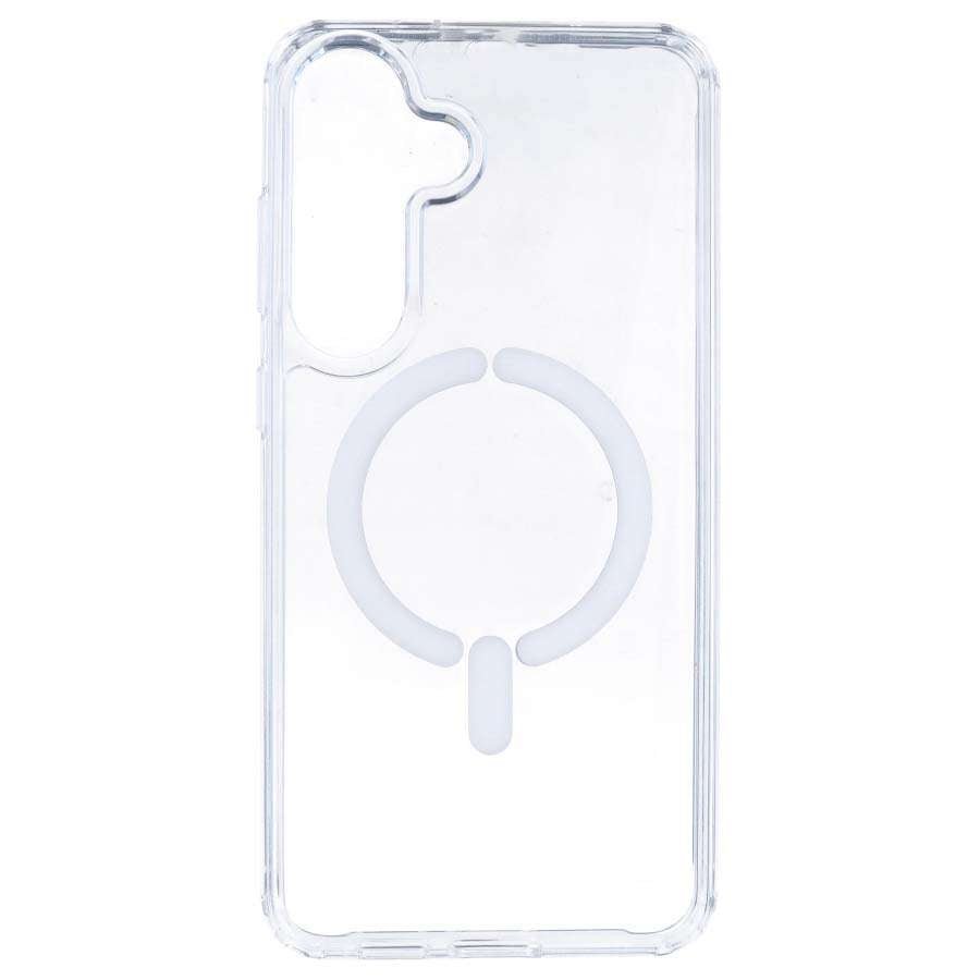 Coque transparente compatible Magsafe pour Samsung Galaxy S25