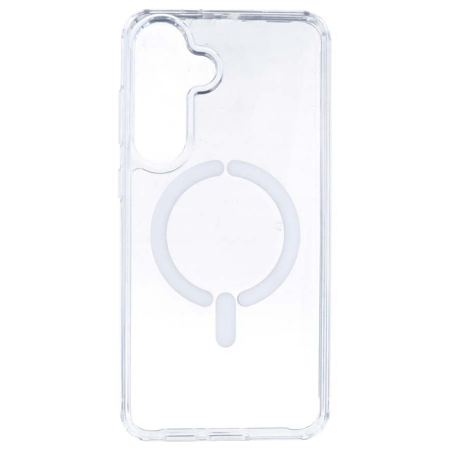 Coque transparente compatible Magsafe pour Samsung Galaxy S25