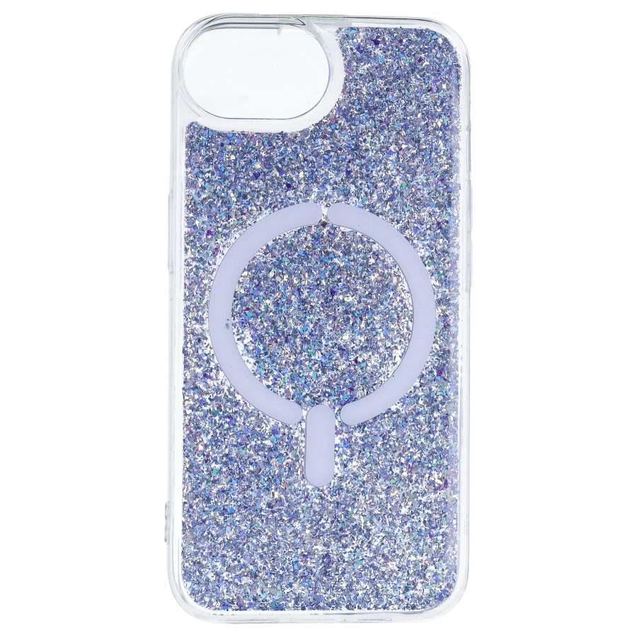 Coque Ring Glitter compatible MagSafe pour iPhone 17e