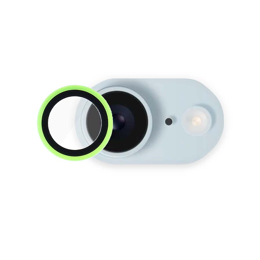 Cache d'Objectif Fluorescent pour iPhone 17e