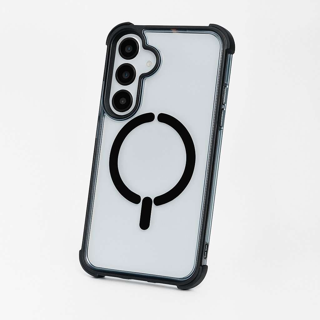Coque Bumper Compatible Magsafe pour Samsung Galaxy S25