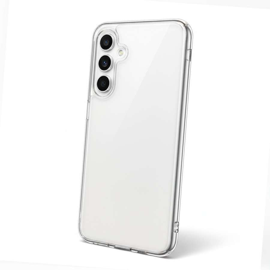 Coque en silicone transparente pour Samsung Galaxy A56 5G
