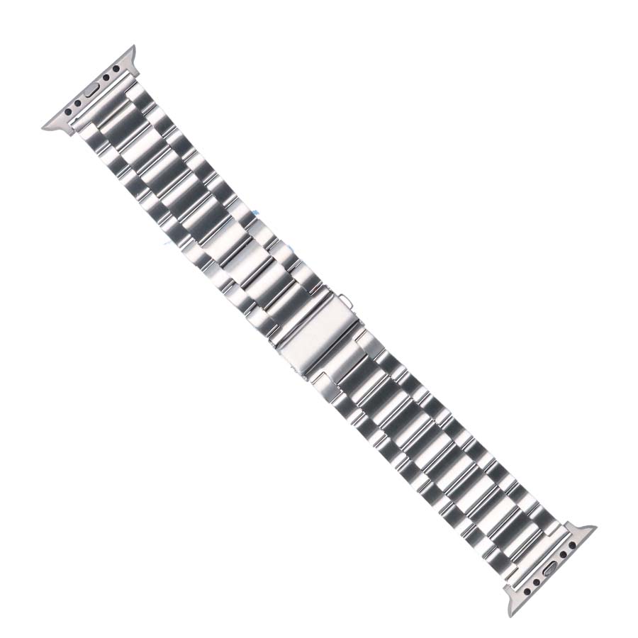 Bracelet de montre métallique compatible avec Apple Watch 38 mm