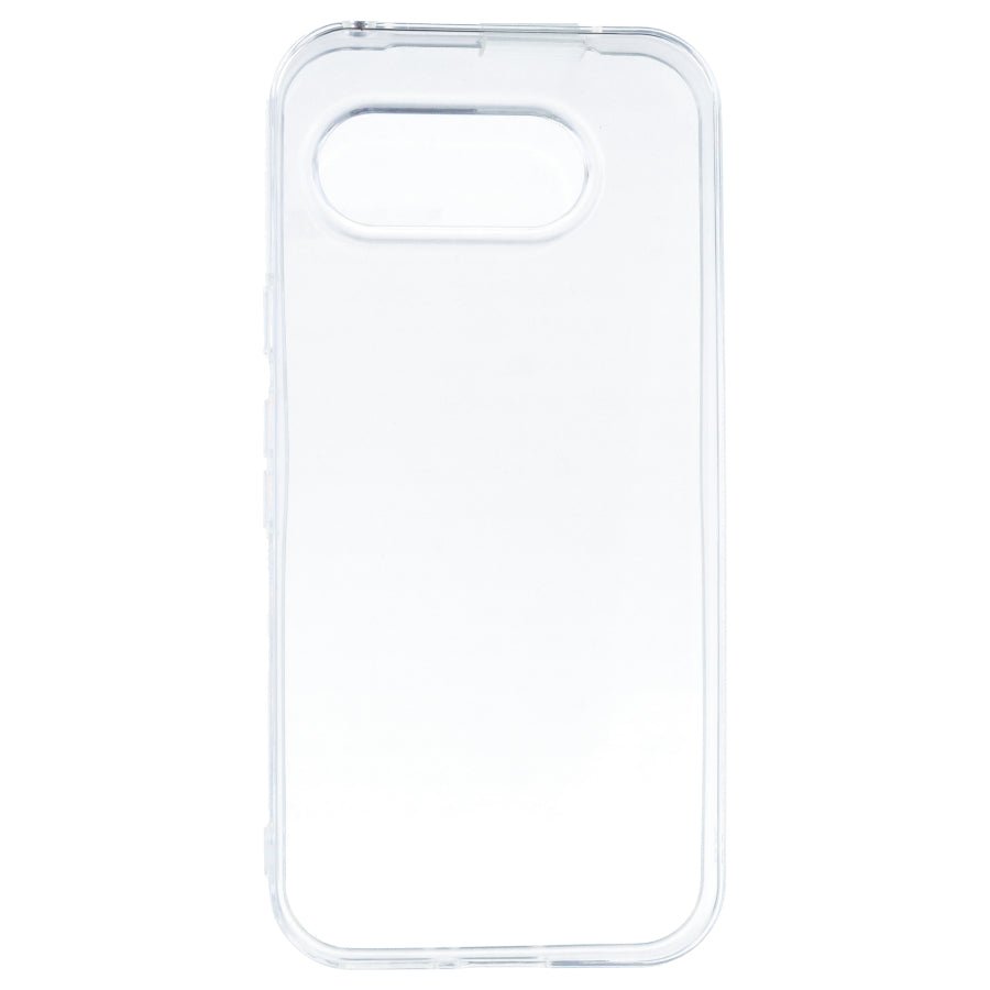 Coque en silicone transparente pour Google Pixel 9A