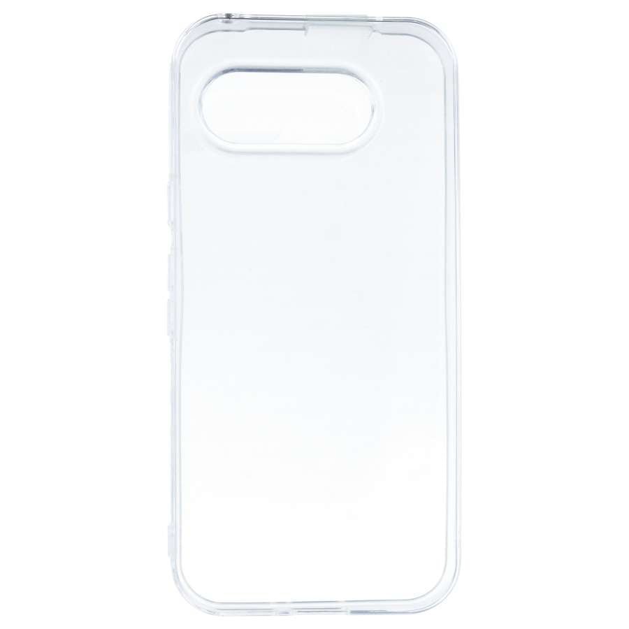 Coque en silicone transparente pour Google Pixel 9A