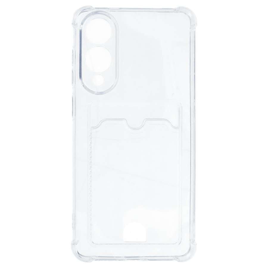 Coque en silicone avec porte-cartes pour Samsung Galaxy S25 Edge