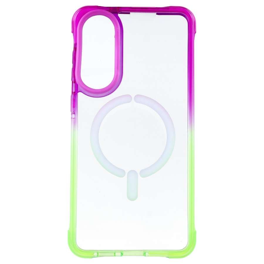 Coque Bumper Renforcée Dégradée compatible MagSafe pour Samsung Galaxy S25 Edge