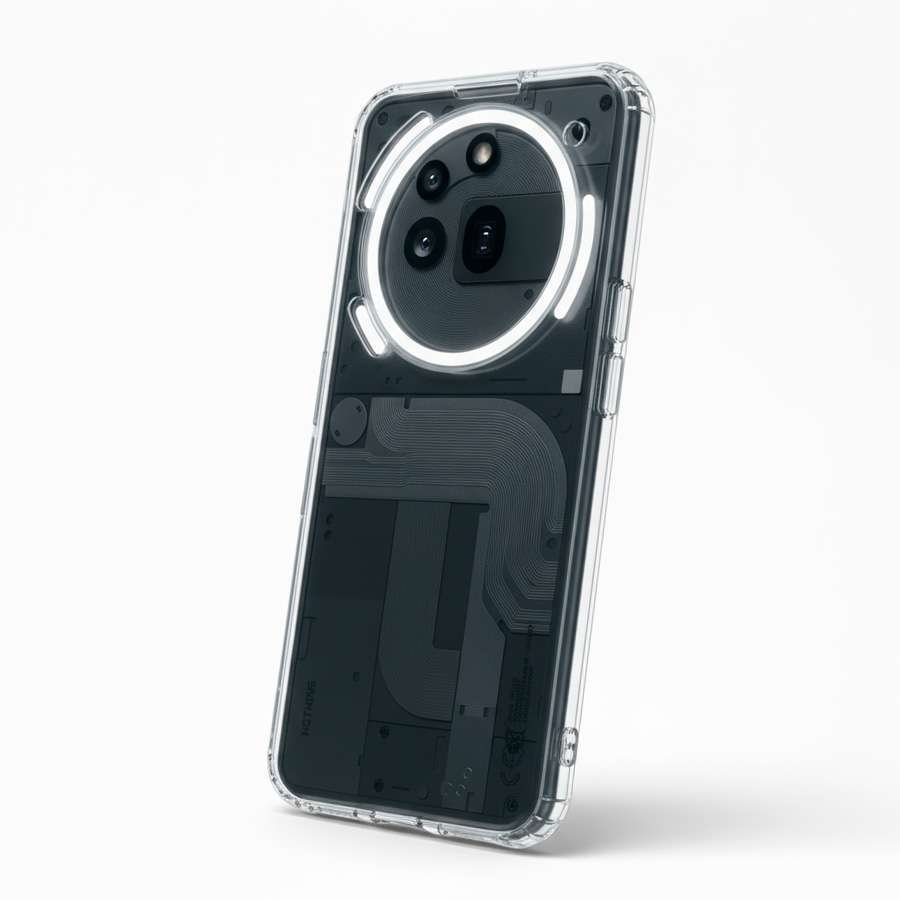 Coque en silicone transparente pour Nothing Phone 3A Pro