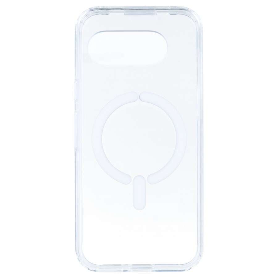 Coque transparente logo compatible Magsafe pour Google Pixel 9A