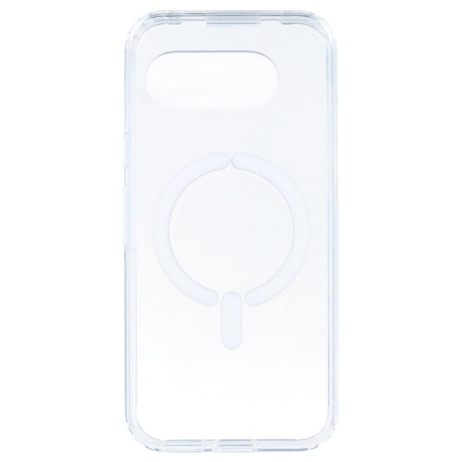 Coque transparente logo compatible Magsafe pour Google Pixel 9A