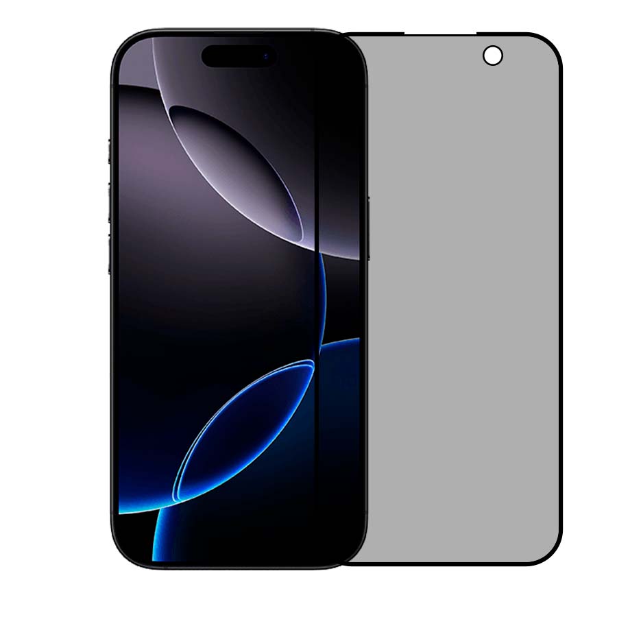 Verre Trempé Intégral Anti-Espion pour iPhone 16 Pro