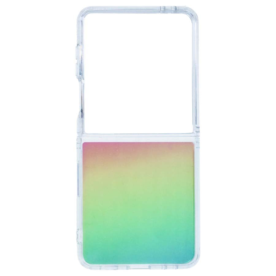 Coque irisée multicolore pour Samsung Galaxy Z Flip 7
