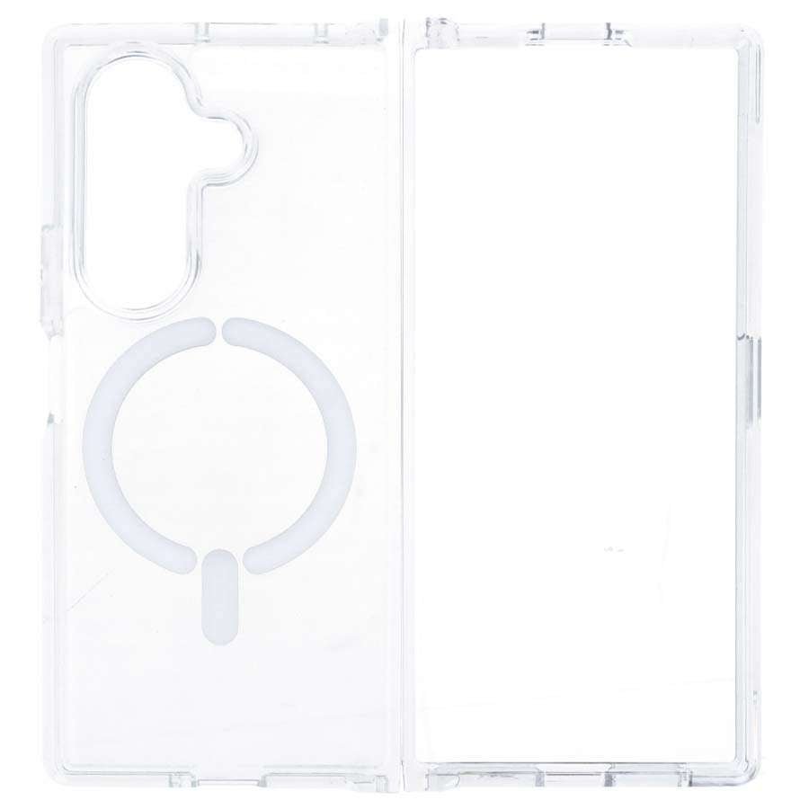 Coque transparente compatible MagSafe pour Samsung Galaxy Z Fold 7