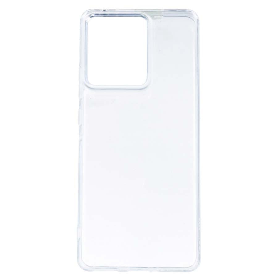 Housse en silicone transparent pour Motorola Edge 50