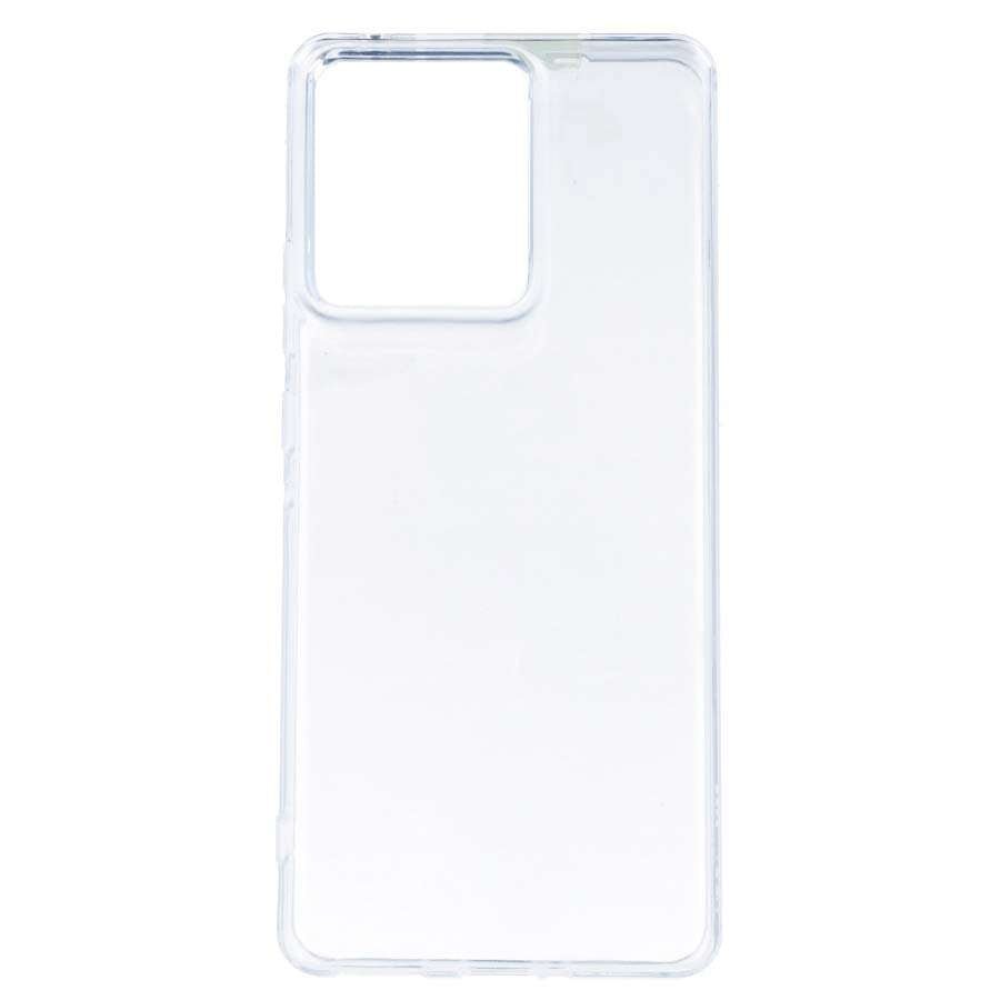 Housse en silicone transparent pour Motorola Edge 50