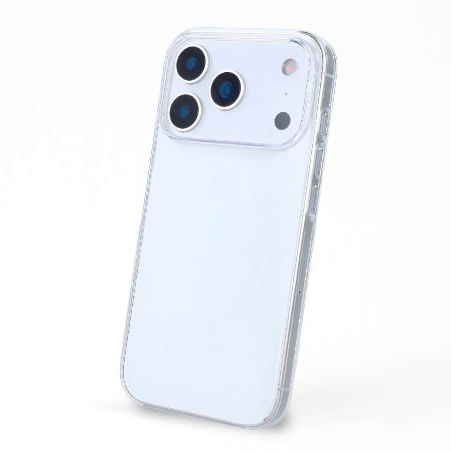 Coque transparente anti-jaunissement pour iPhone 17 Pro Max