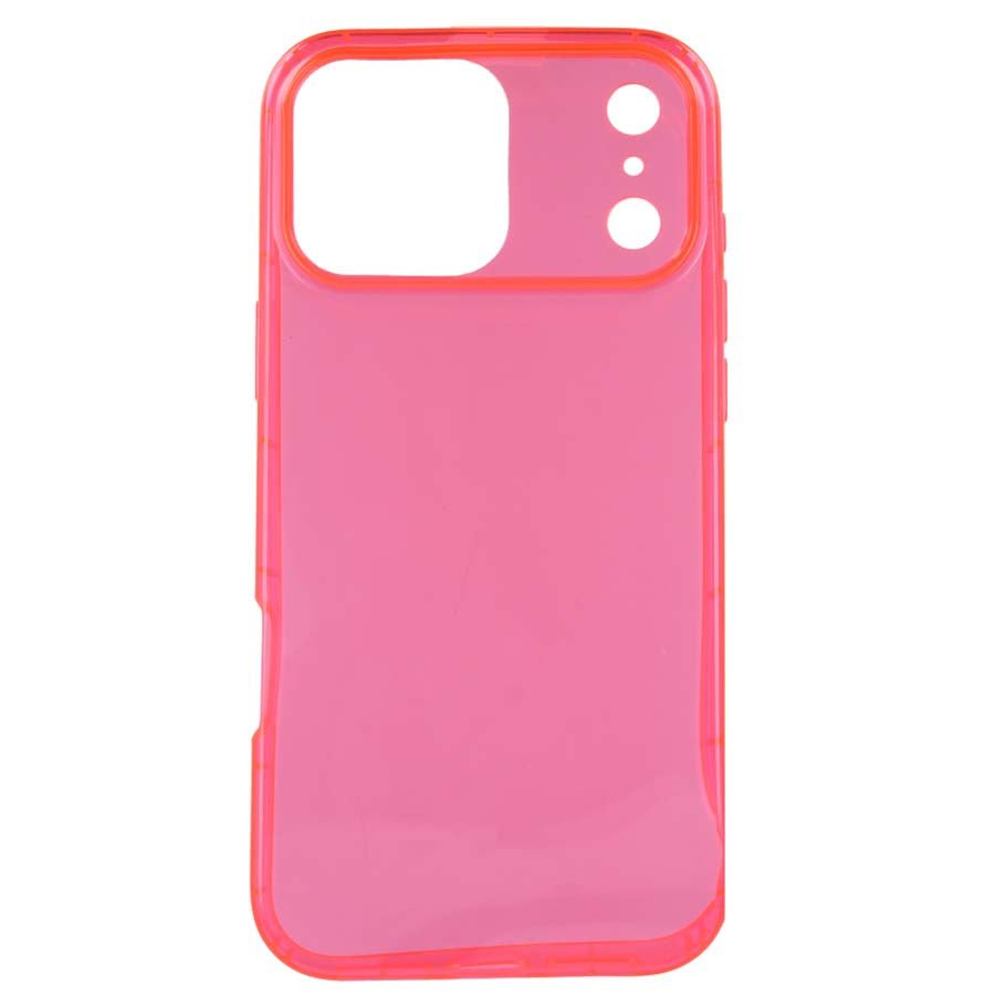 Coque en silicone colorée pour iPhone 17 Pro Max
