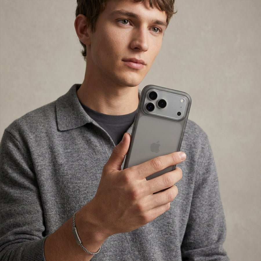 Coque en silicone colorée pour iPhone 17 Pro Max