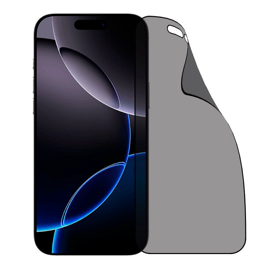 Verre trempé incassable anti-espion pour iPhone 17 Pro