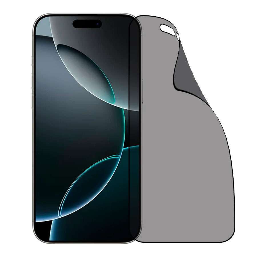 Verre Trempé Incassable Anti-Espion pour iPhone 17