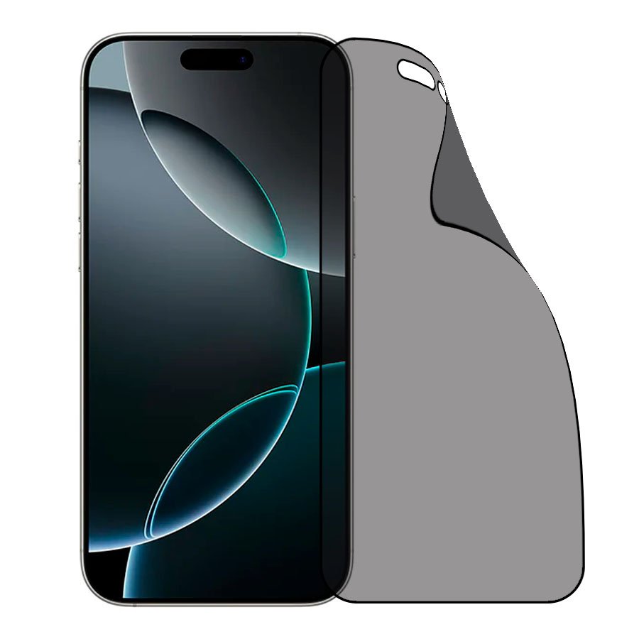 Verre Trempé Incassable Anti-Espion pour iPhone 17